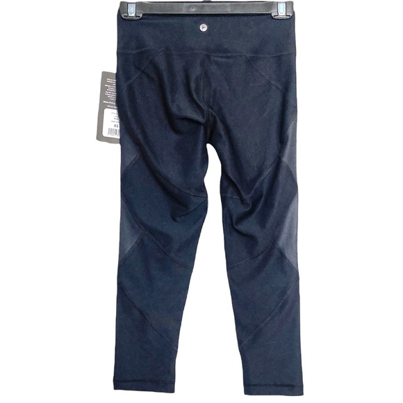 ❌SOLD❌XS•NWT•90 DEGREE BY REFLEX•BLACK CAPRI SPORT LEGGINGS• - Picture 4 of 6